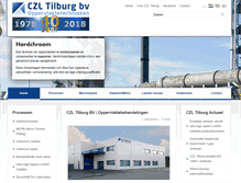 Tablet Screenshot of czltilburg.nl